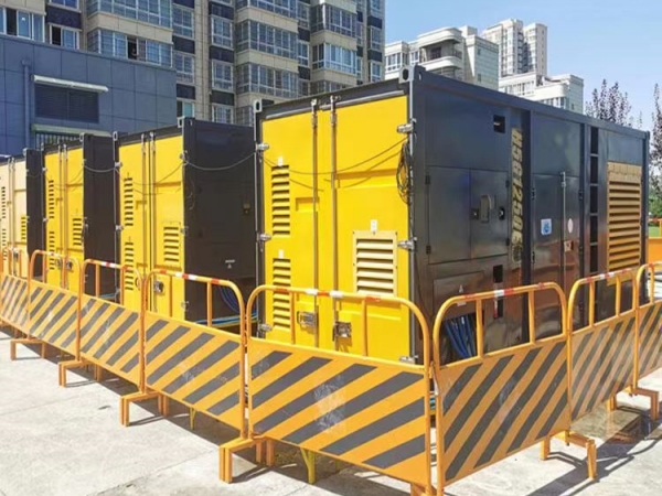 中鐵十局柴油發電機租賃項目